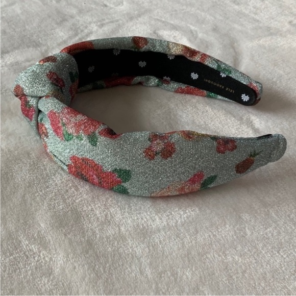 NWOT: $150 LELE SADOUGHI Floral Shimmer Headband - Picture 3 of 9